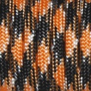 Paracord (Паракорд) 550 - Black saffron yellow camo