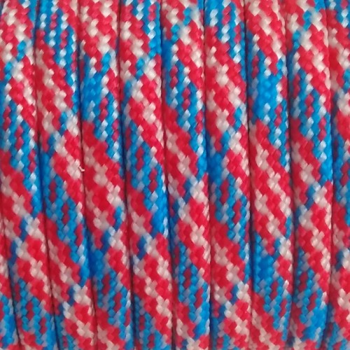 Paracord (Паракорд) 550 - WhiteBlueRedCamo