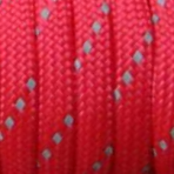 Paracord (Паракорд) 550 - Reflective - Red