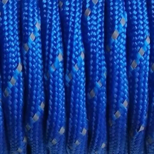 Paracord (Паракорд) 550 - Reflective - Blue Paracord (Паракорд) 550 - Reflective - Blue